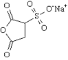 Sodium 2,5-dioxooxolane-3-sulfonate