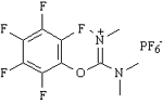 (二甲基氨基)二甲基(2,3,4,5,6-五氟苯氧基)甲烷亚胺鎓六氟磷酸盐