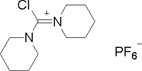 Chloro-N,N,N',N'-bis(pentamethylene)formamidinium hexafluoro