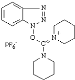 (Benzotriazol-1-yloxy)dipiperidinocarbenium hexafluorophosph