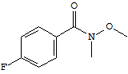 N-甲基-N-甲氧基-4-氟苯甲酰胺