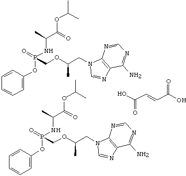 Tenofovir alafenamide fumarate