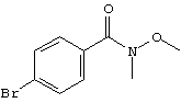 4-溴-N-甲氧基-N-甲基苯甲酰胺