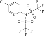 2-[双(三氟甲烷磺酰)亚氨基]-5-氯吡啶