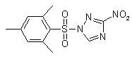1-(均三甲苯基-2-砜基)-3-硝基-1,2,4-三唑